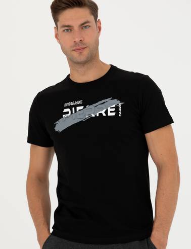 Siyah Slim Fit Tişört