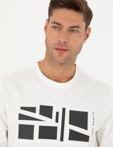 Ekru Regular Fit Sweatshirt - 50273399017