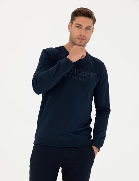 Lacivert Regular Fit Sweatshirt - 50270213024