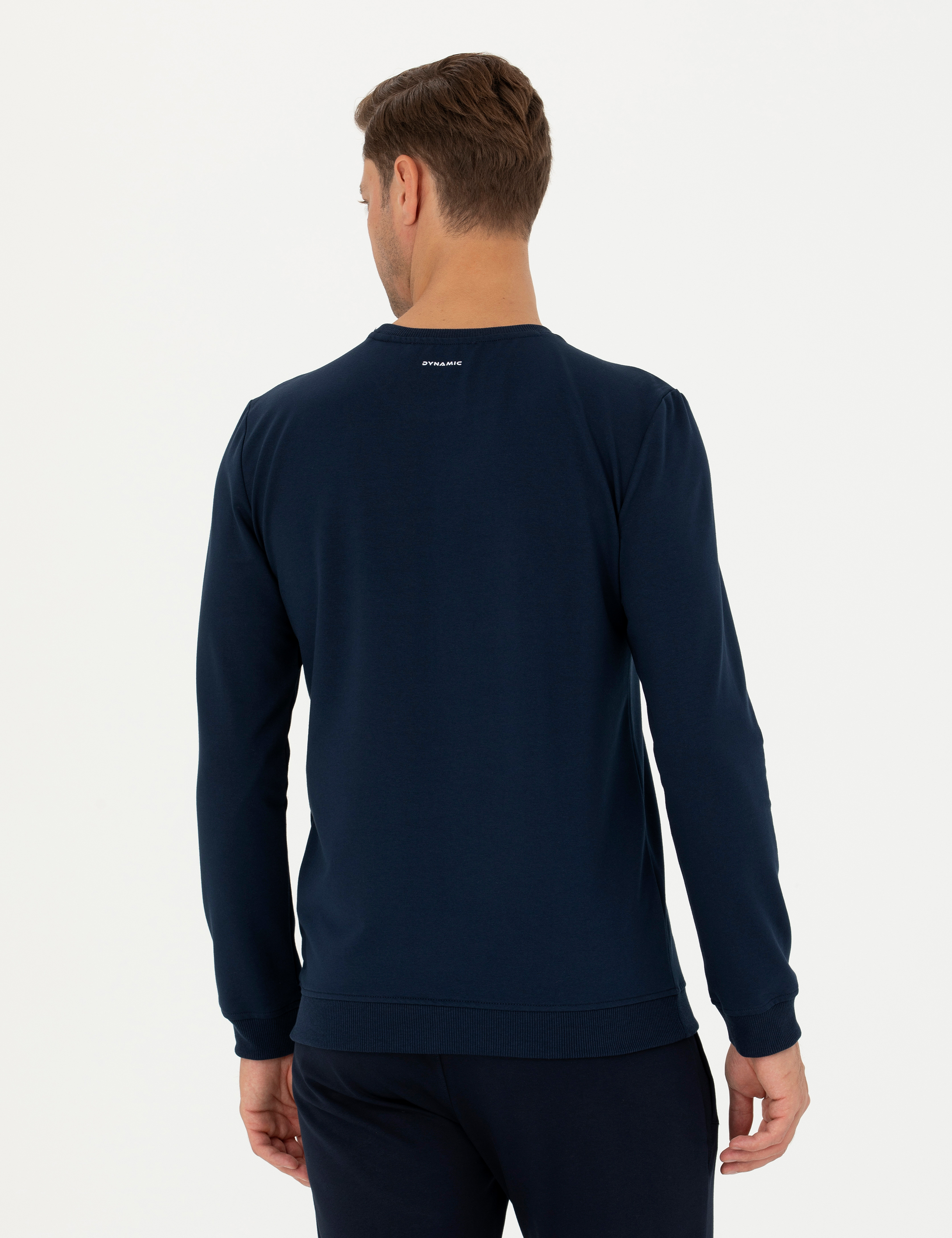 Pierre Cardin Lacivert Regular Fit Sweatshirt görsel 6