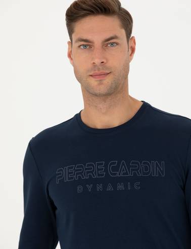 Lacivert Regular Fit Sweatshirt