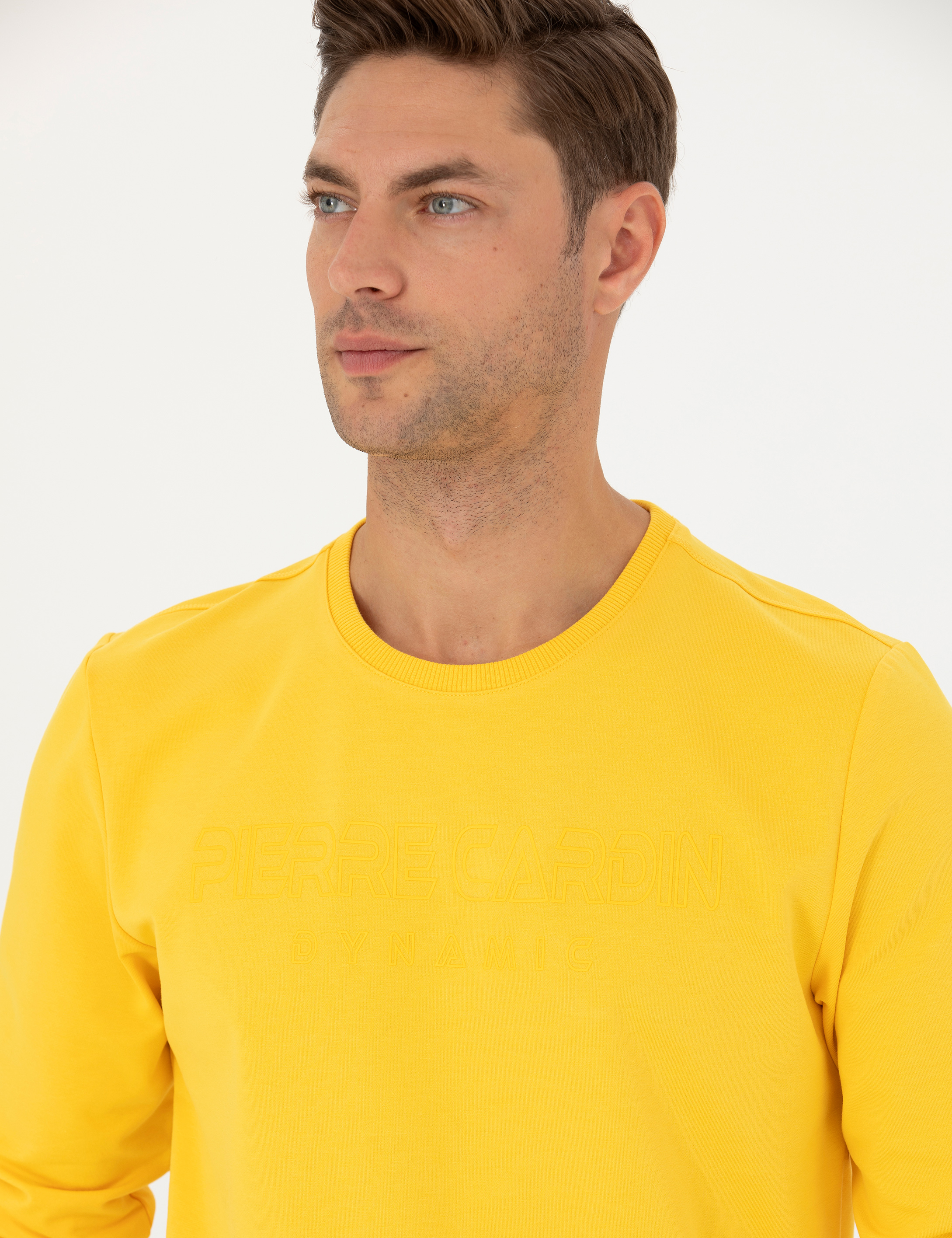 Sarı Regular Fit Sweatshirt - Image 1