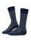 Erkek Bambu Karışımlı Lacivert Soket Desenli Çorap