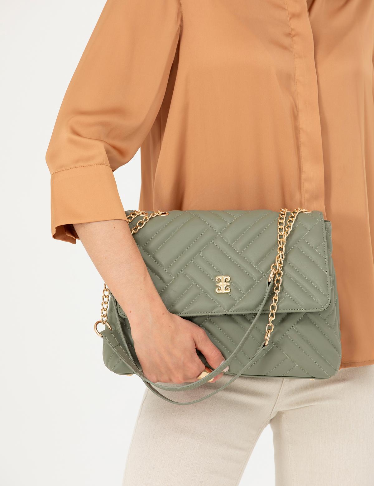 Yeşil Omuz Çantası - 50290127002