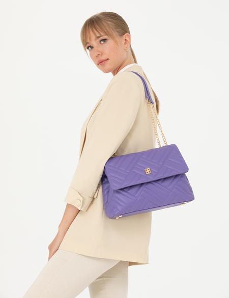 Mor Omuz Çantası - 50290127005