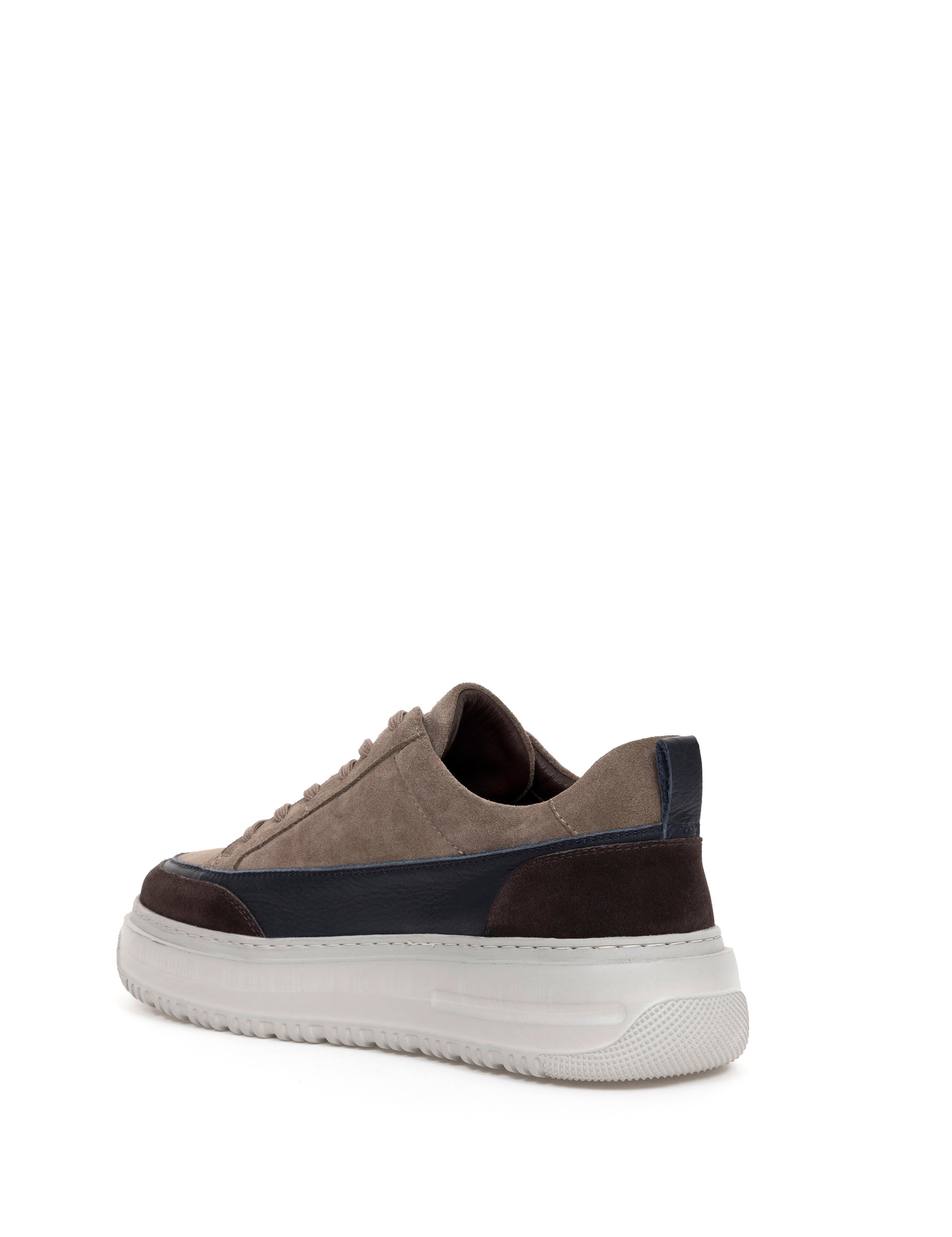 Bej %100 Deri Casual Ayakkabı