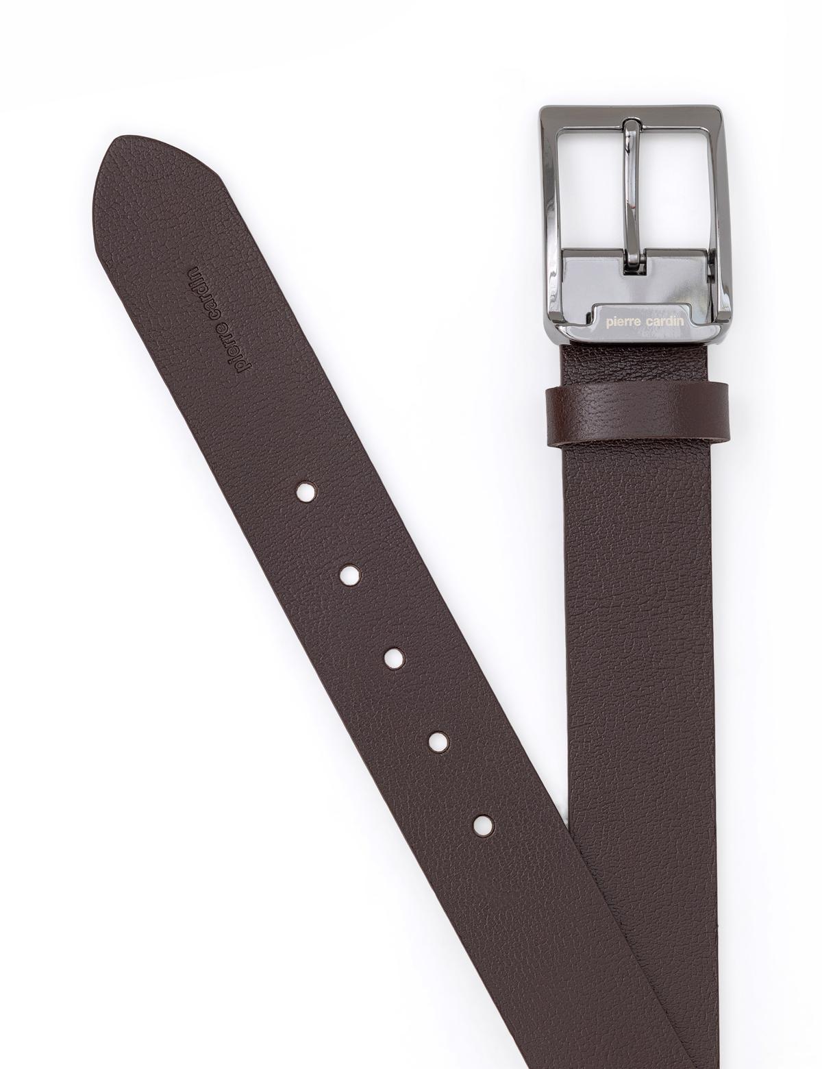 Kahverengi Denim Kemer