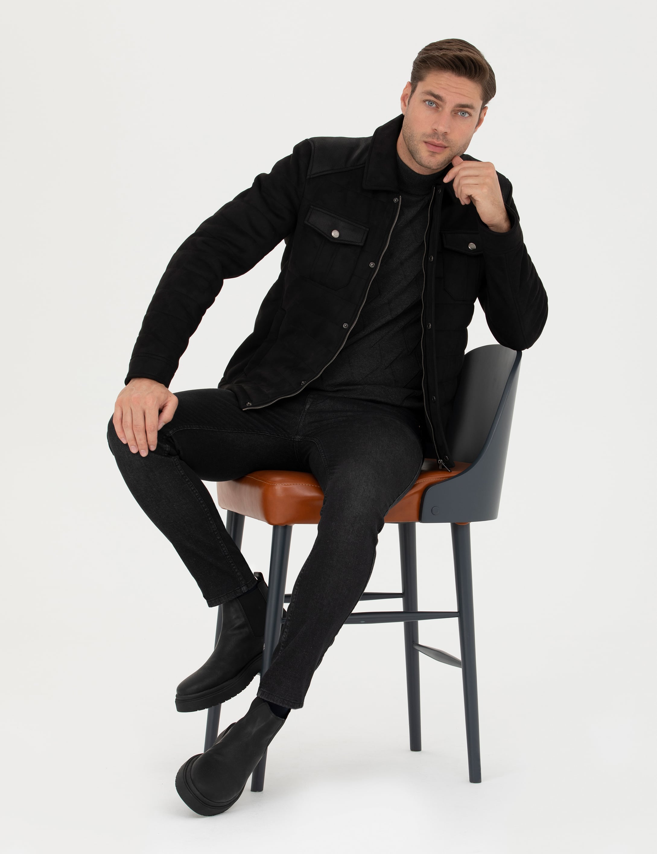 Pierre Cardin Siyah Ceket görsel 4