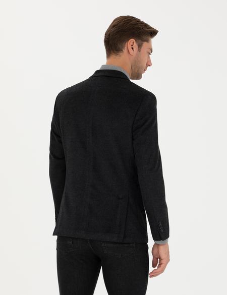 Antrasit Ekstra Slim Fit Ceket - 50257488041