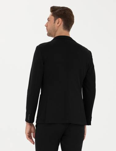 Siyah Ekstra Slim Fit Blazer Ceket