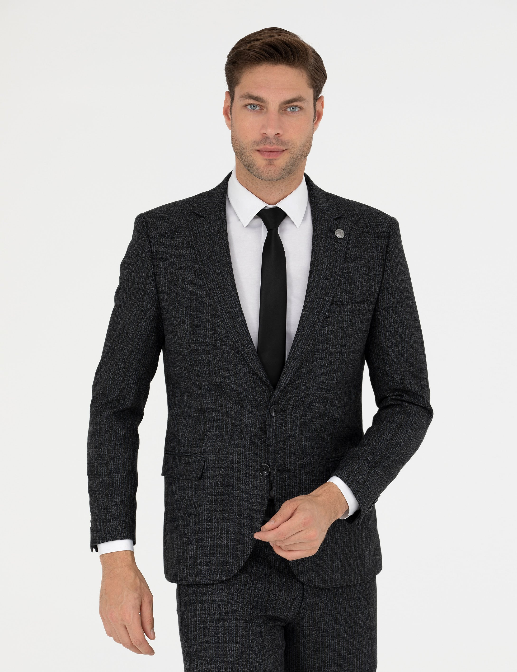 Antrasit Ex. Slim Fit Takım Elbise