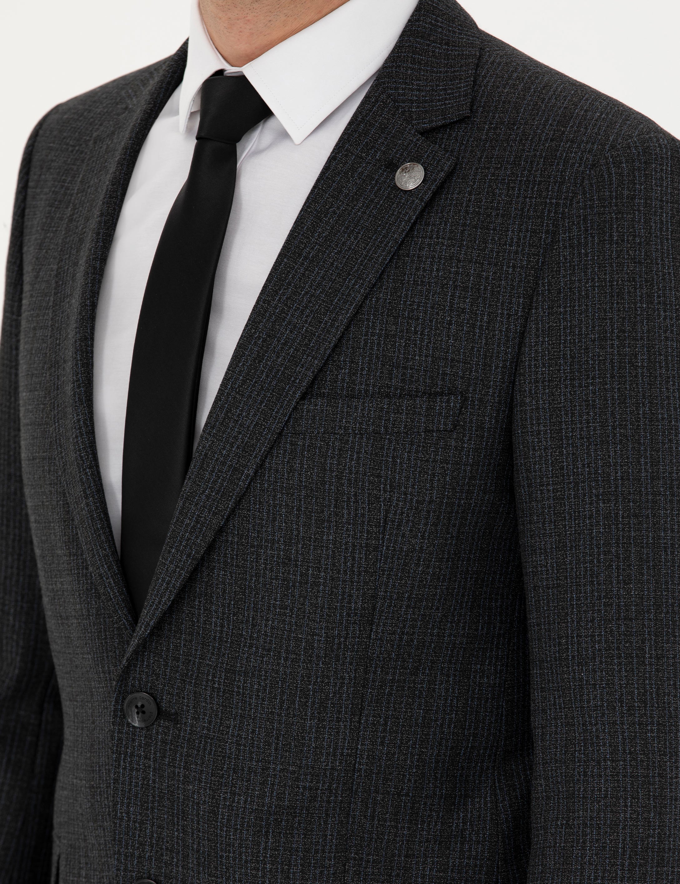 Antrasit Ex. Slim Fit Takım Elbise - Image 7