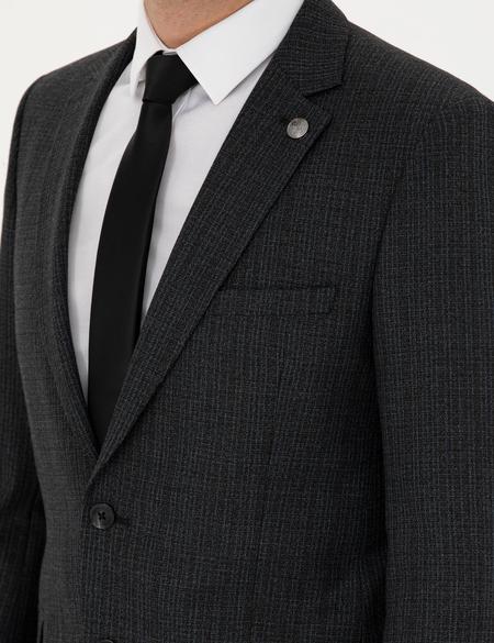 Antrasit Ex. Slim Fit Takım Elbise - 50278566020