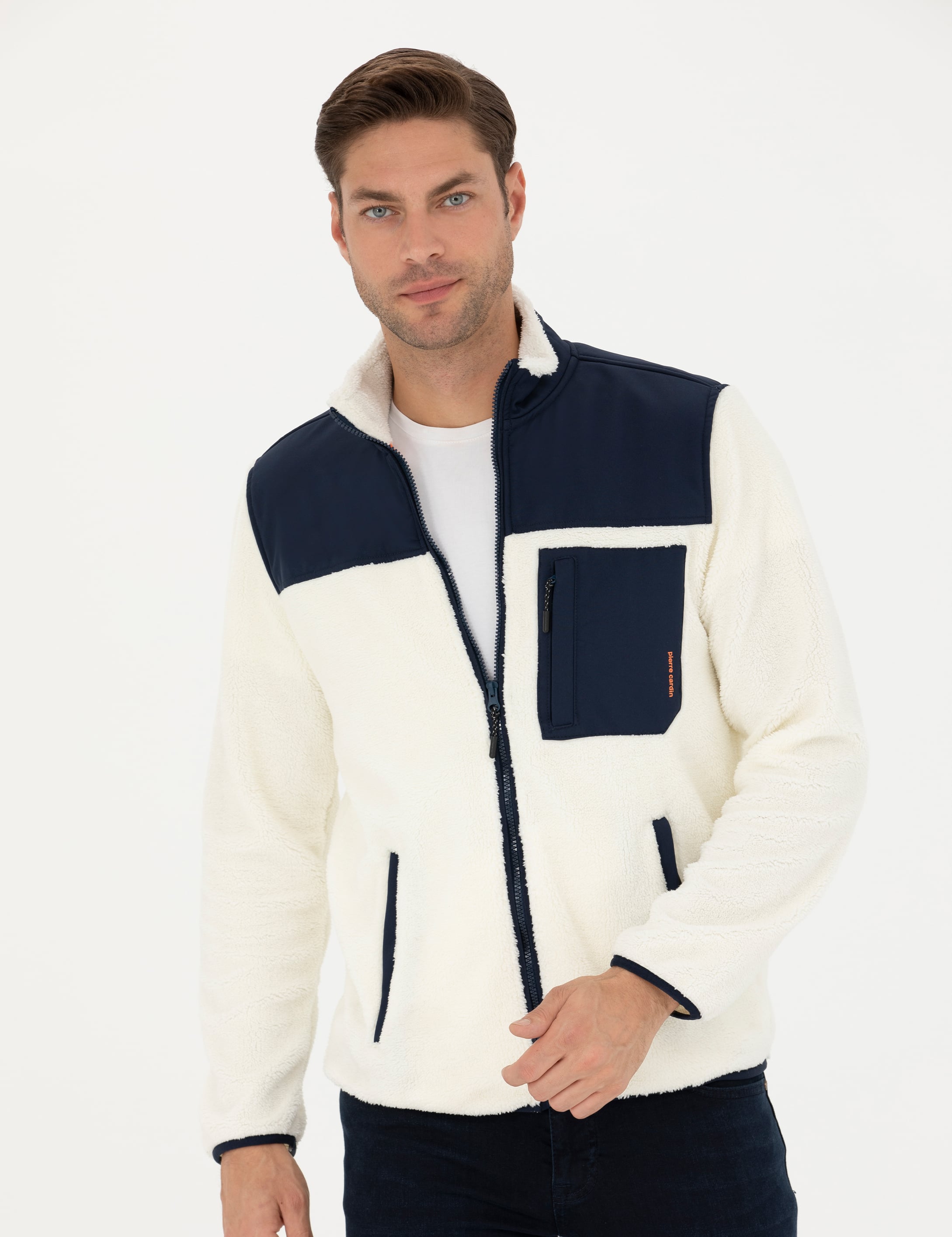 Ekru Regular Fit Sweatshirt