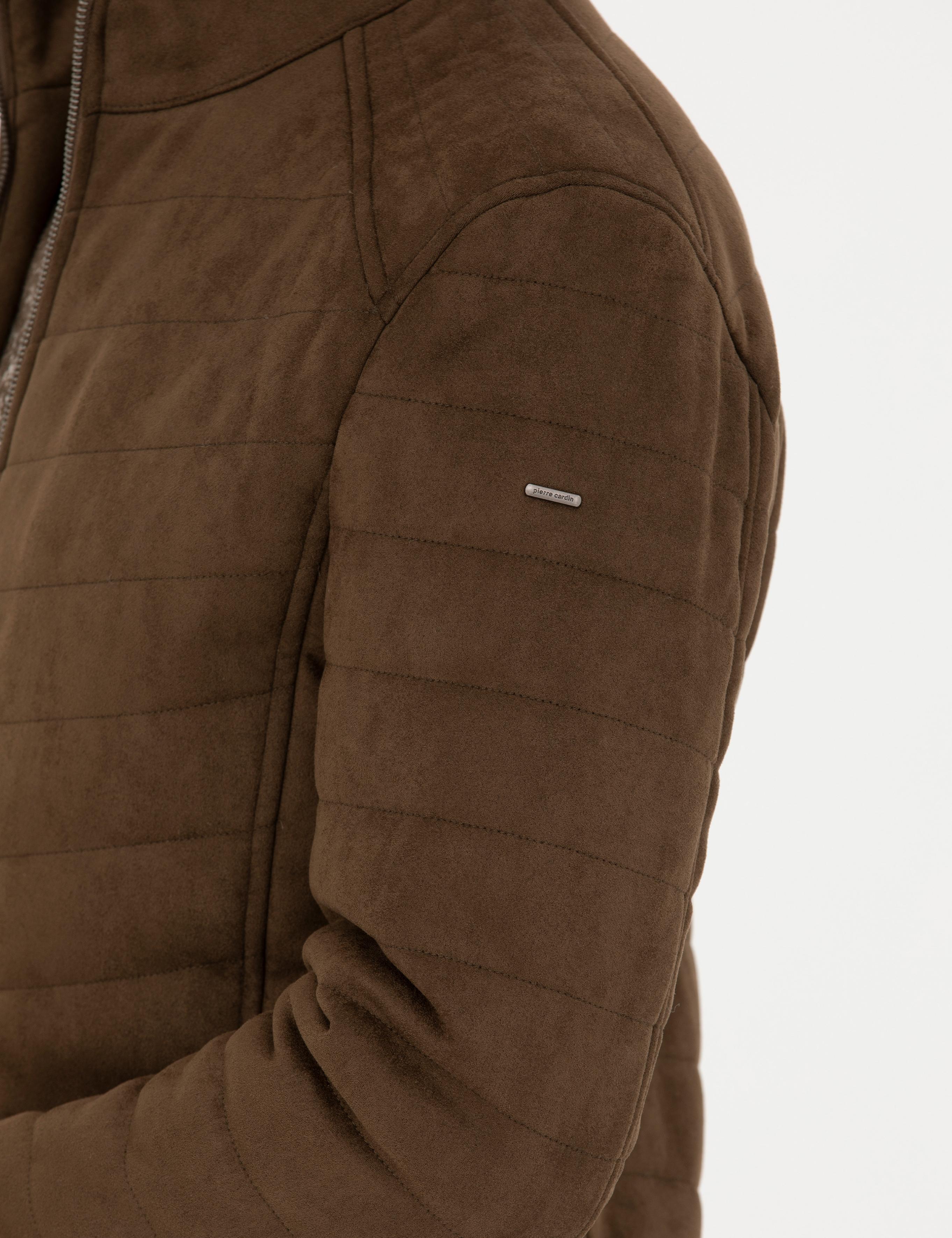 Haki Suni Deri Ceket