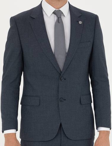 Lacivert Slim Fit Takım Elbise