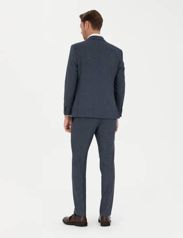 Lacivert Slim Fit Takım Elbise
