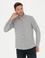 Gri Slim Fit Uzun Kollu Gömlek