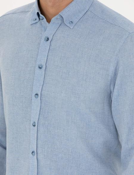 Mavi Slim Fit Uzun Kollu Gömlek - 50280157028