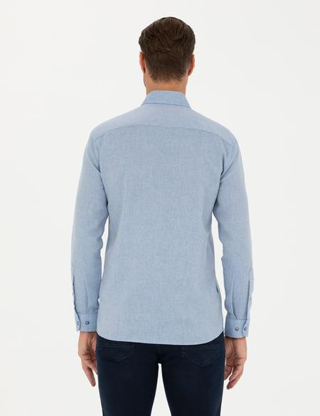 Mavi Slim Fit Uzun Kollu Gömlek - 50280157028