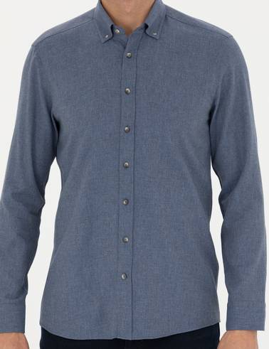 Saks Slim Fit Uzun Kollu Gömlek