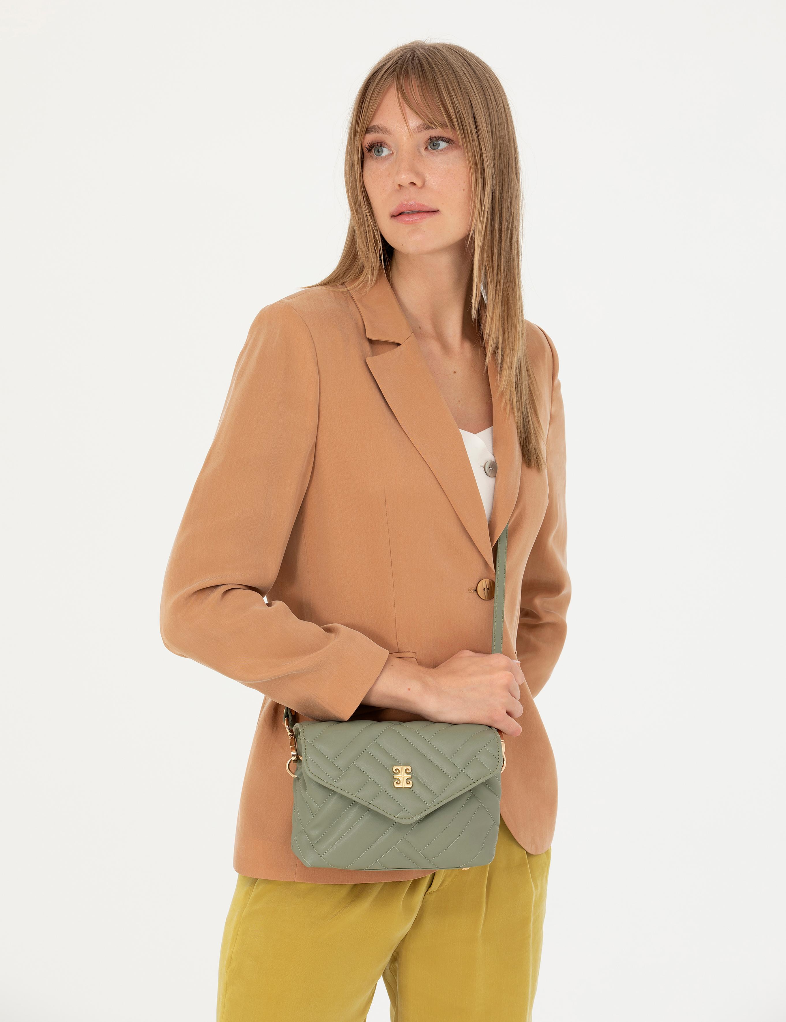 Yeşil Omuz Çantası