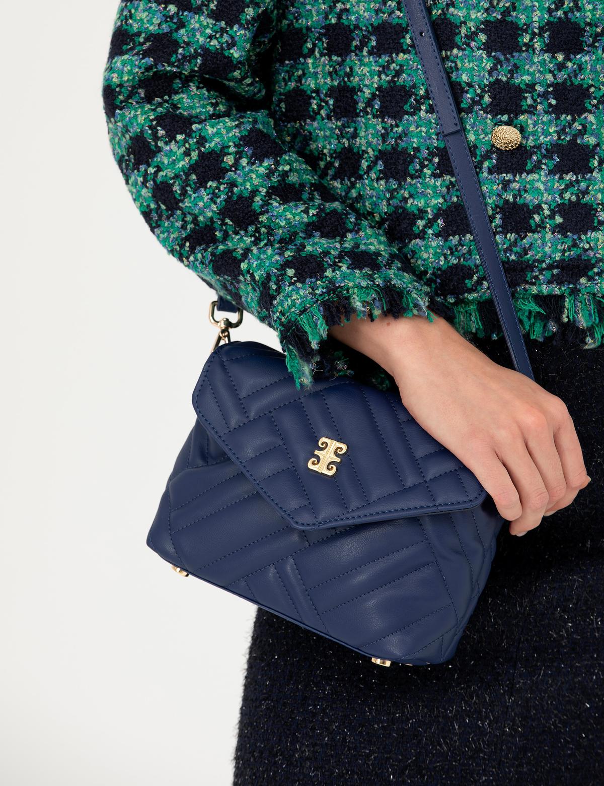 Mavi Omuz Çantası - 50290135004