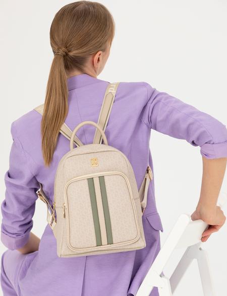 Krem Sırt Çantası - 50290176003