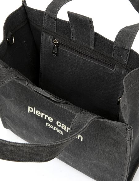 Siyah Kanvas Çanta - 50290189001
