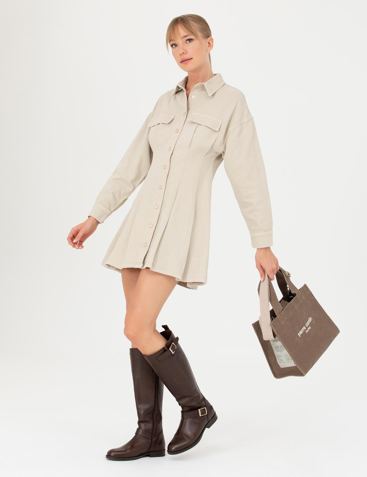 Kahverengi Kanvas Çanta