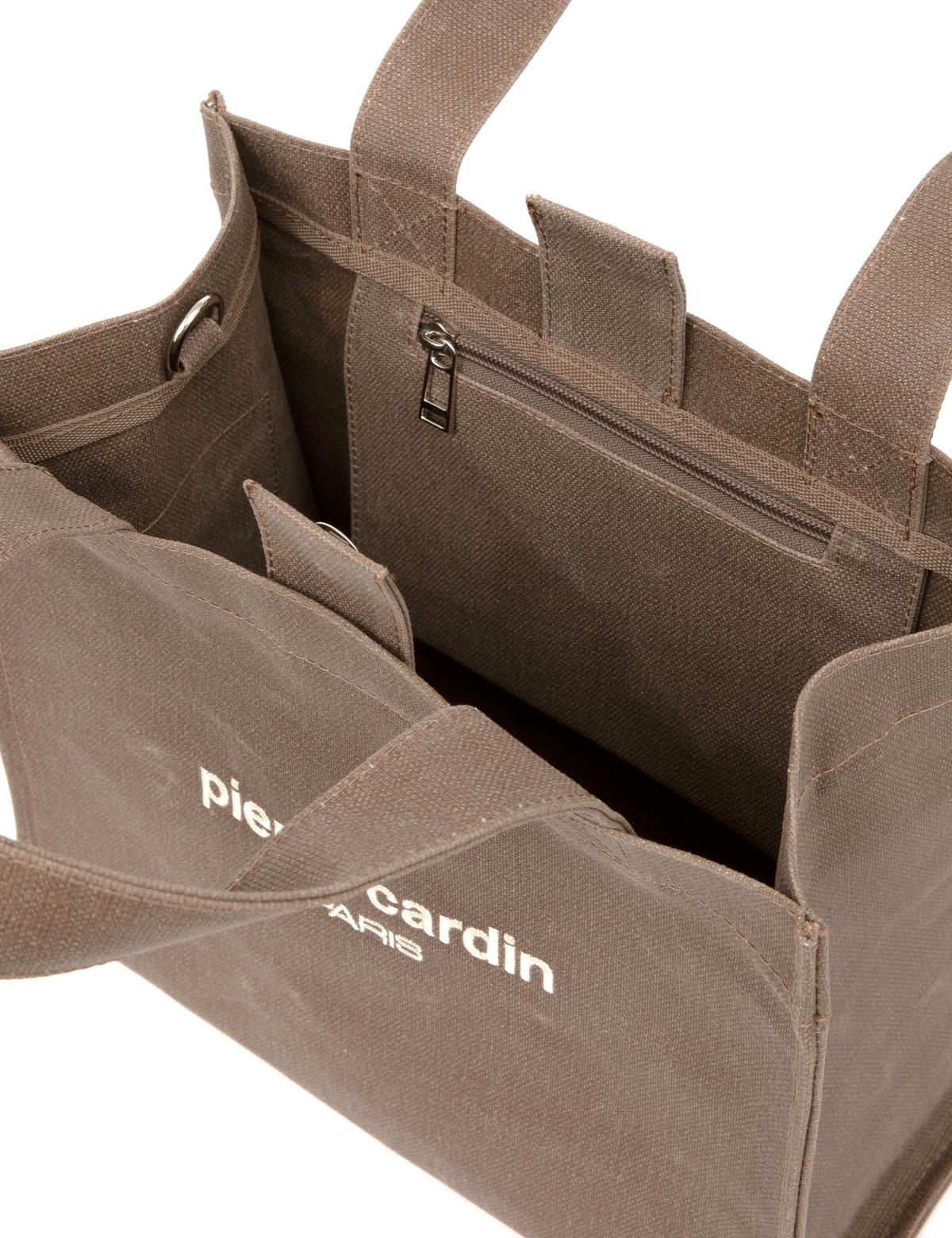 Kahverengi Kanvas Çanta - 50290189003