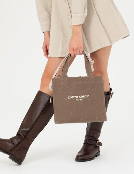 Kahverengi Kanvas Çanta - 50290189003