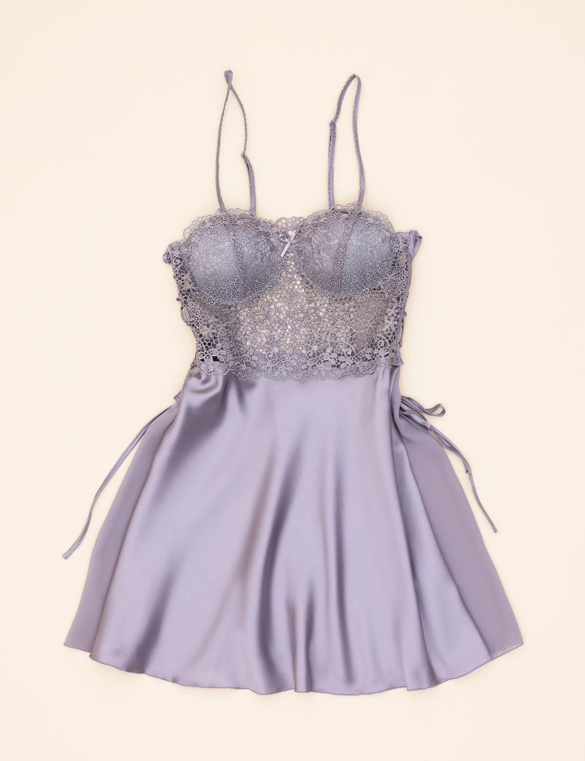 Gri Saten 6'lı Çeyiz Seti - 50285169007