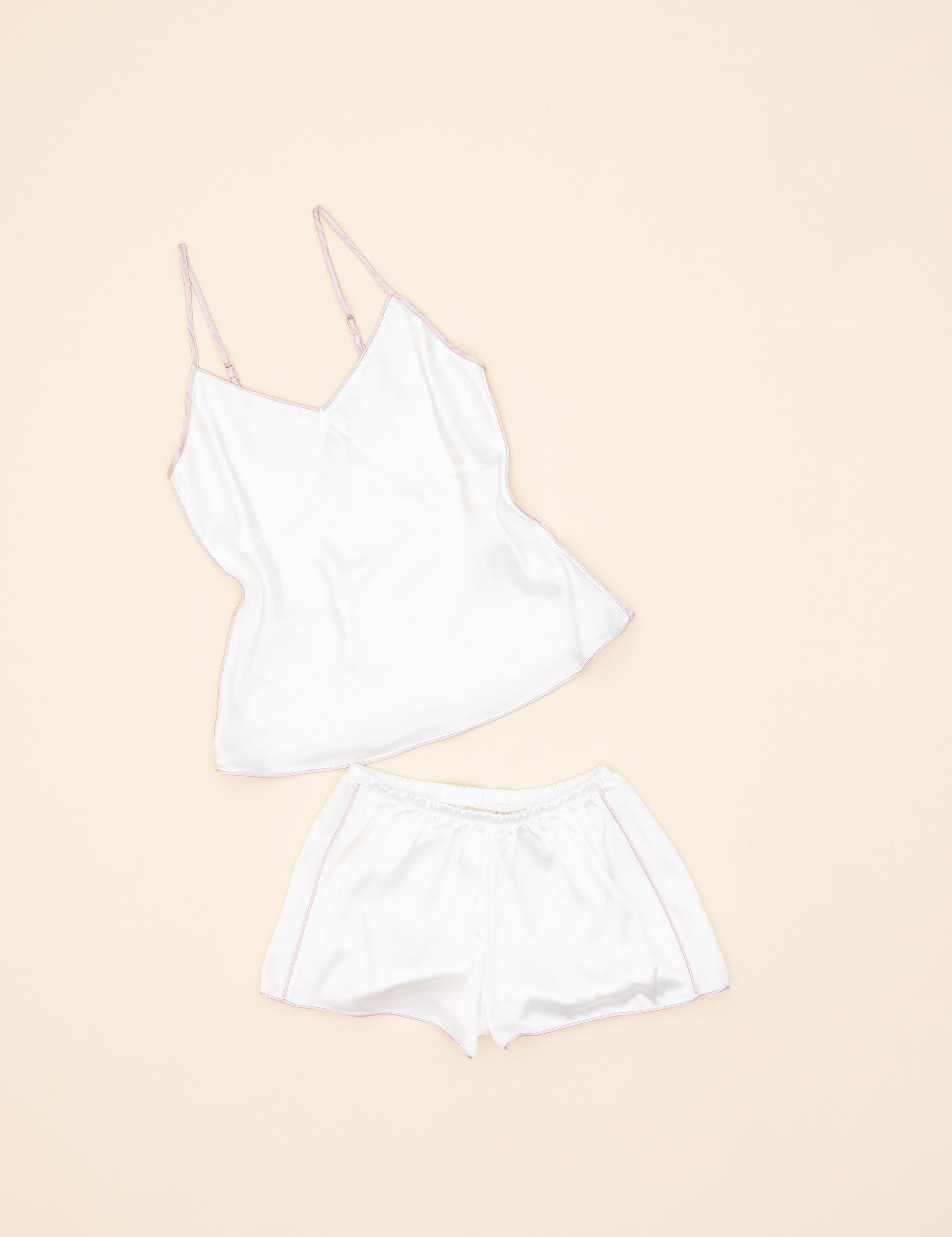 Ekru Saten 4'lü Çeyiz Seti