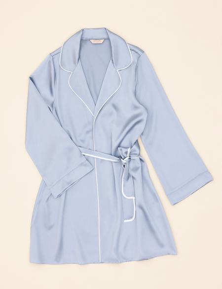 Mavi Saten 4'lü Çeyiz Seti - 50285172002