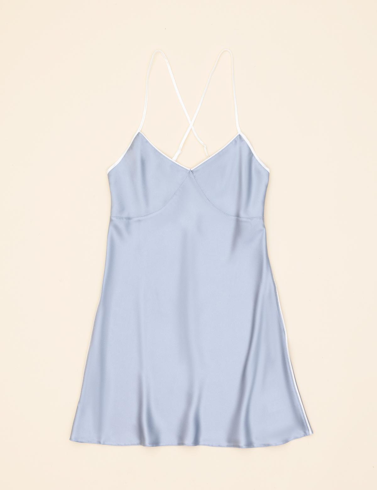 Mavi Saten 4'lü Çeyiz Seti - 50285172002