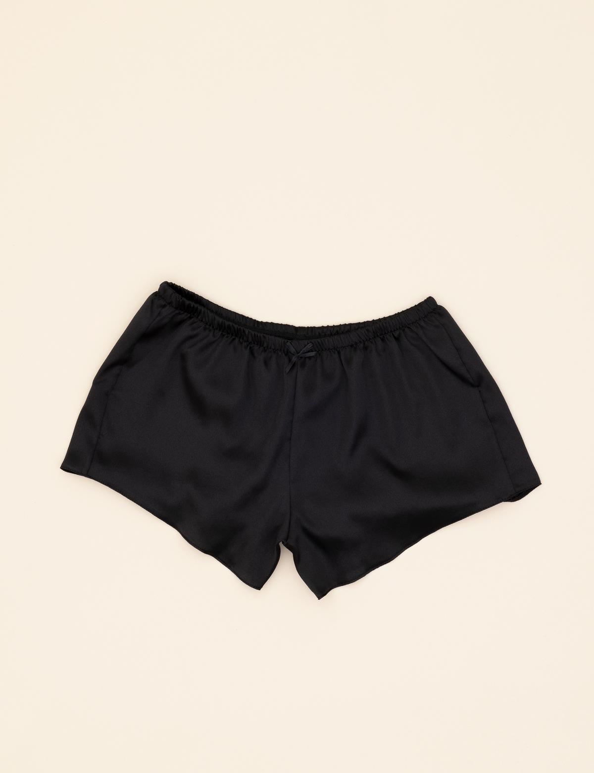 Siyah Şortlu Pijama Takım - 50285177011