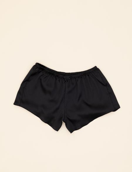 Siyah Şortlu Pijama Takım - 50285177011