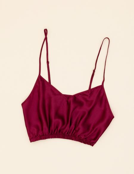 Bordo Şortlu Pijama Takım - 50285177009