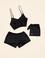 Siyah Şortlu Pijama Takım