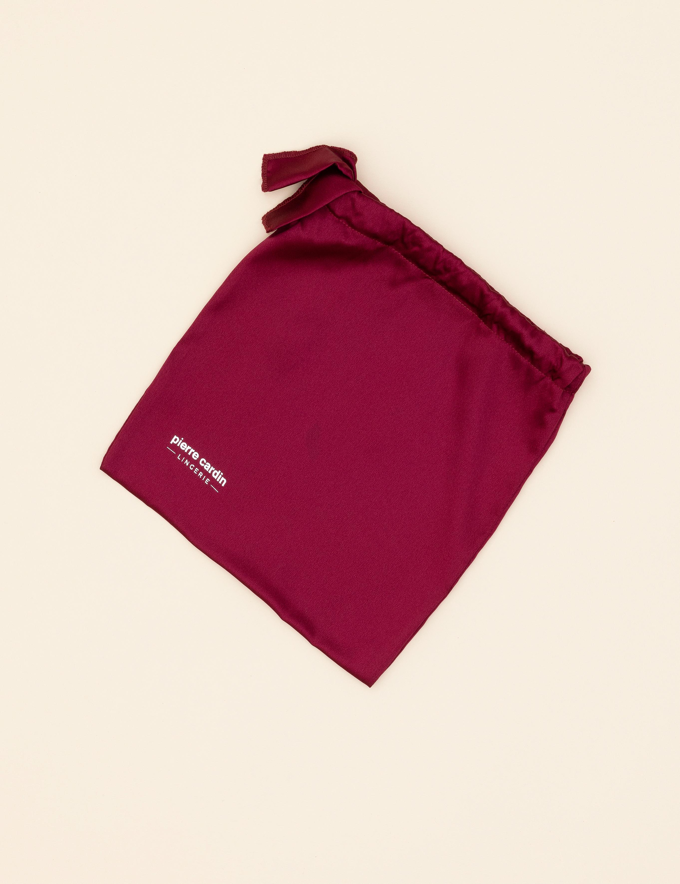Bordo Şortlu Pijama Takım
