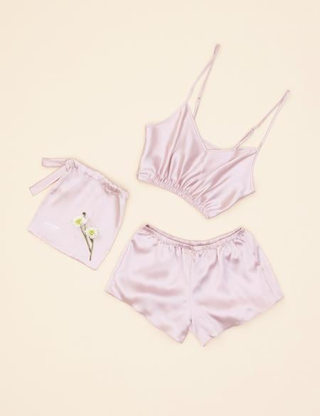 Pembe Şortlu Pijama Takım - 50285177020