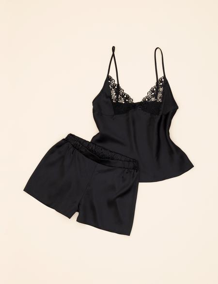 Siyah Saten 6'lı Çeyiz Seti - 50285169006