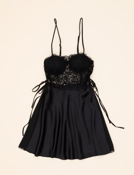 Siyah Saten 6'lı Çeyiz Seti - 50285169006