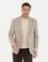 Bej Slim Fit Yün Karışımlı Ceket