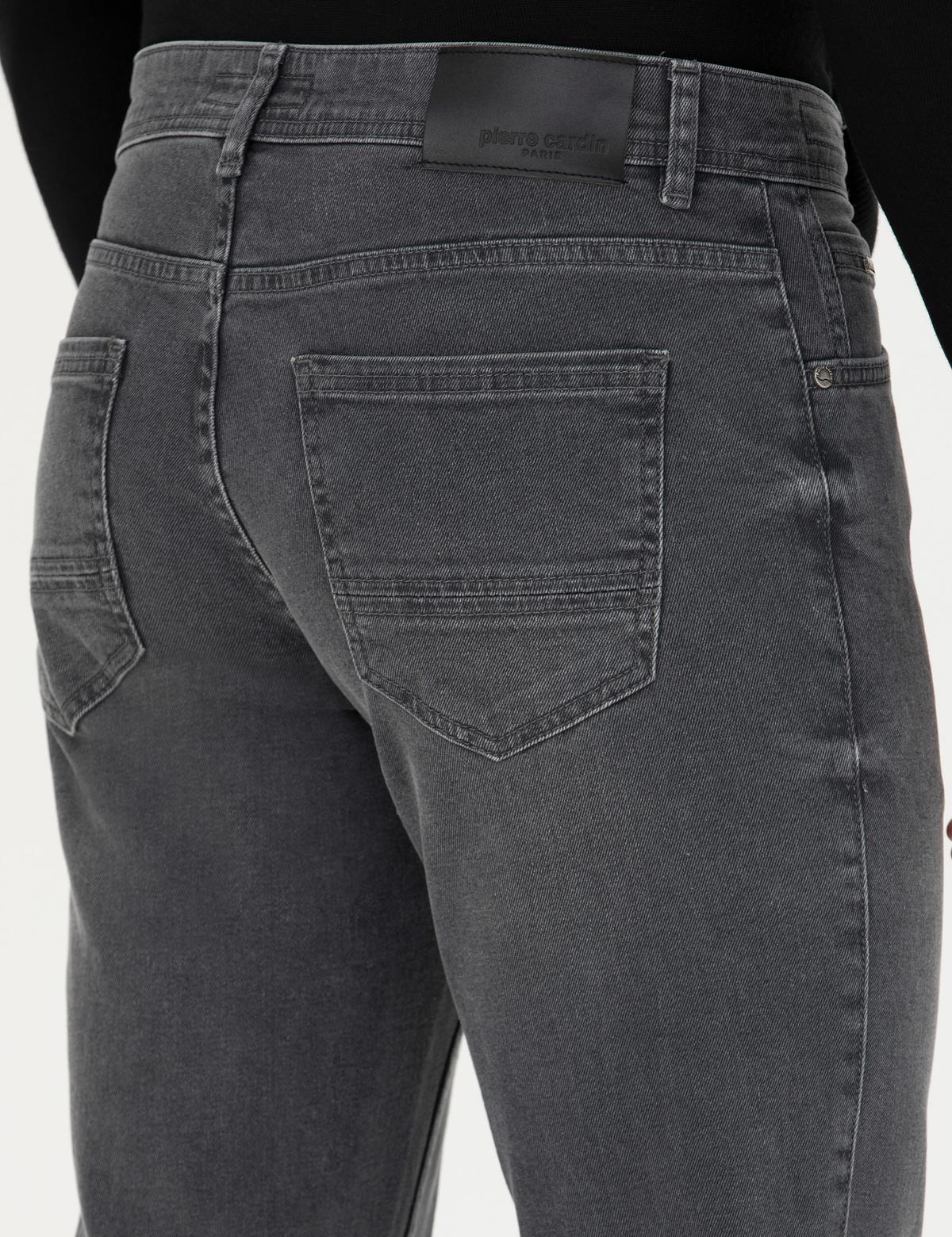 Gri Straight Fit Jean Pantolon - 50274358034