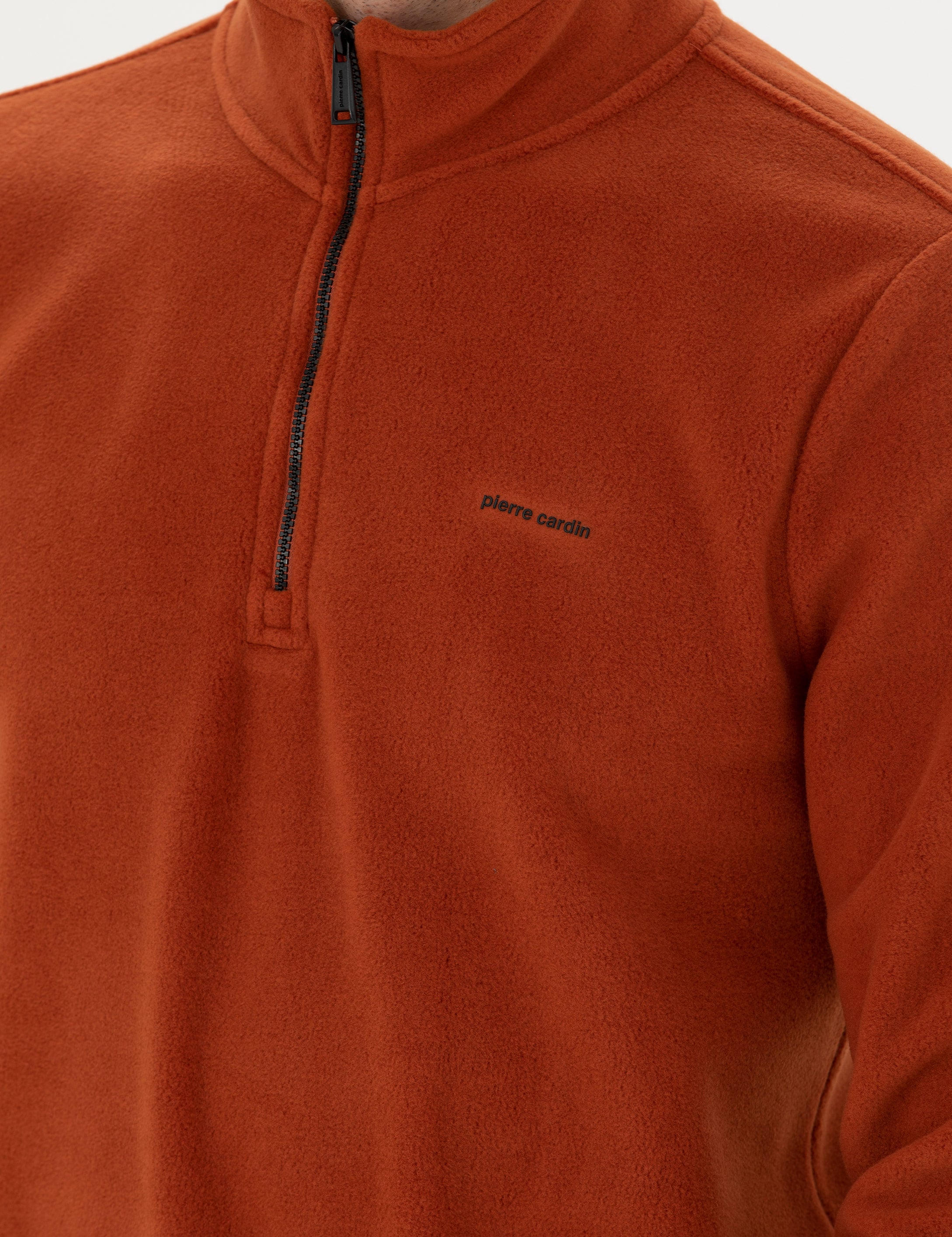 Pierre Cardin Bakır Regular Fit Sweatshirt görsel 7
