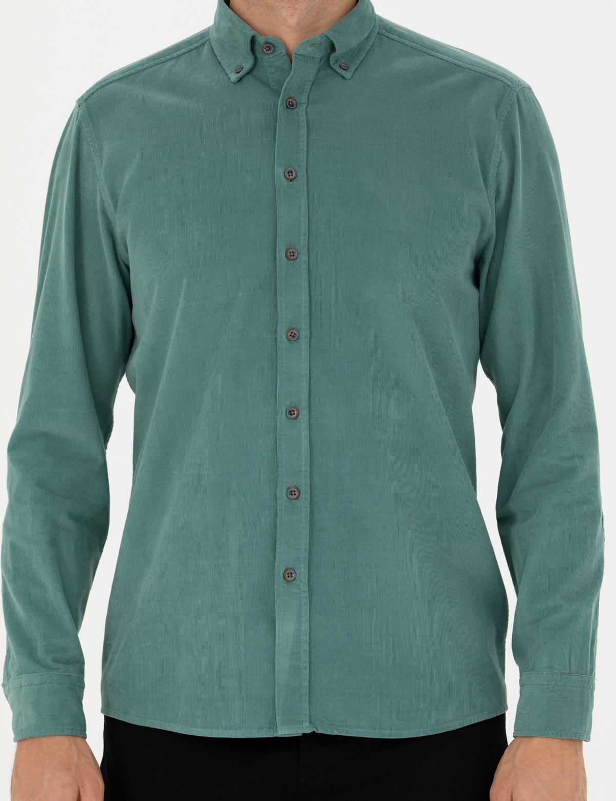 Mint Regular Fit Uzun Kollu Gömlek - 50274112103