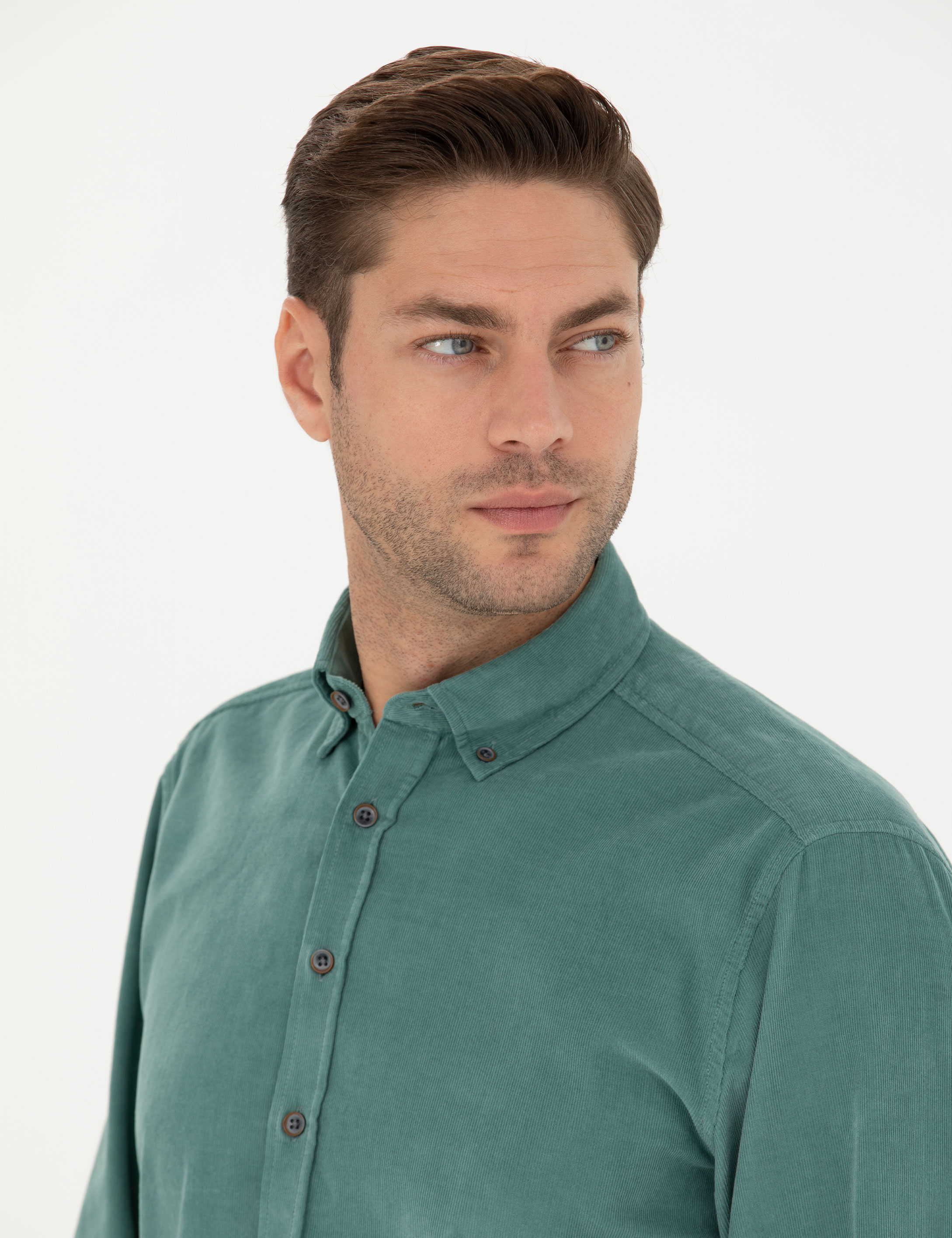 Pierre Cardin Mint Regular Fit Uzun Kollu Gömlek görsel 2