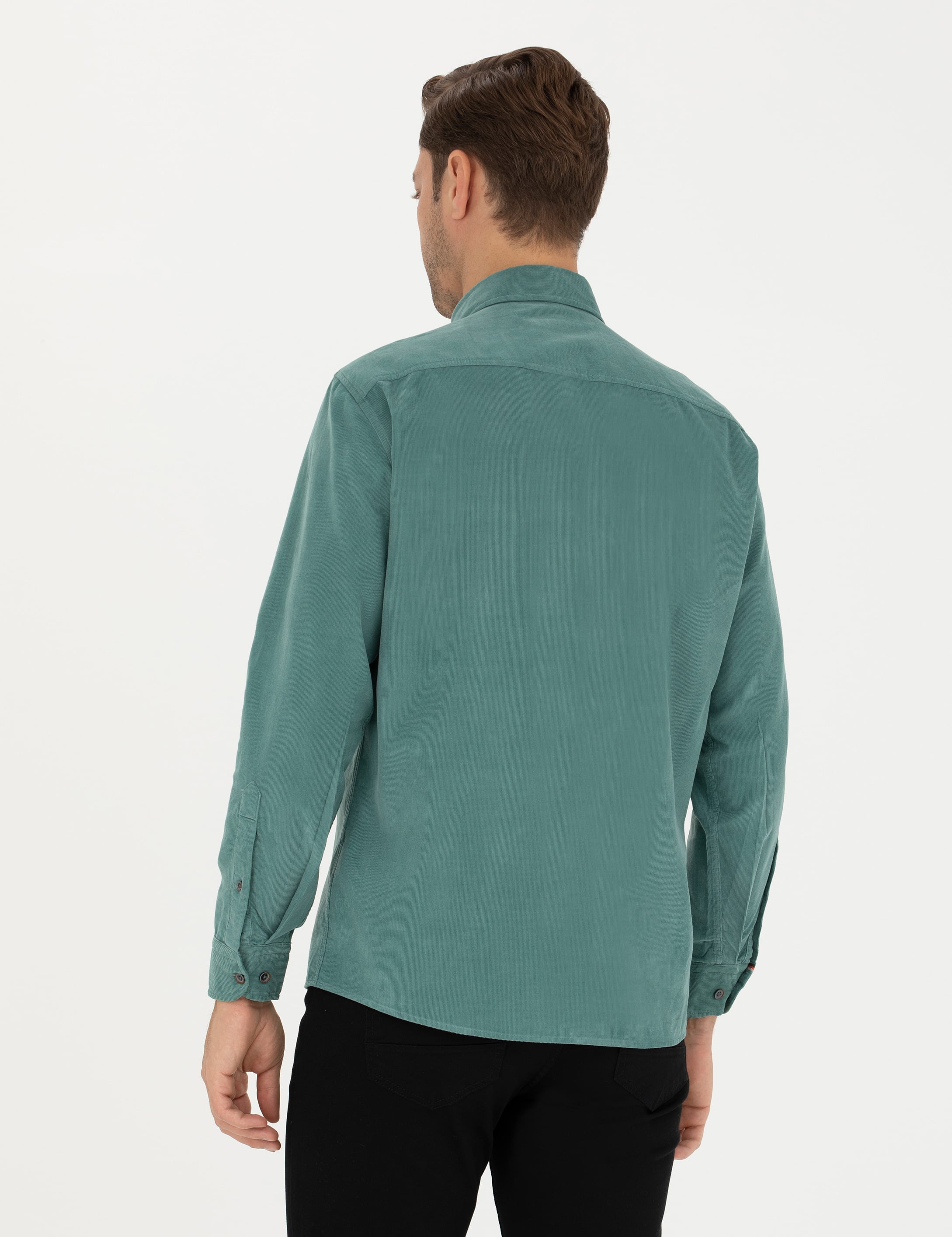 Pierre Cardin Mint Regular Fit Uzun Kollu Gömlek görsel 5